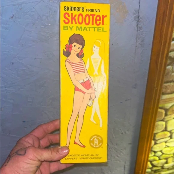 Vintage 1963 #1040 style Mattel Skipper's Friend Skooter doll. - Picture 1 of 6